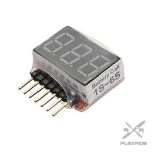 Napätový tester batérii 1S-6S